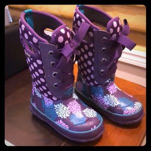 Bogs Casey Pompons Dots Winter Snow Boots